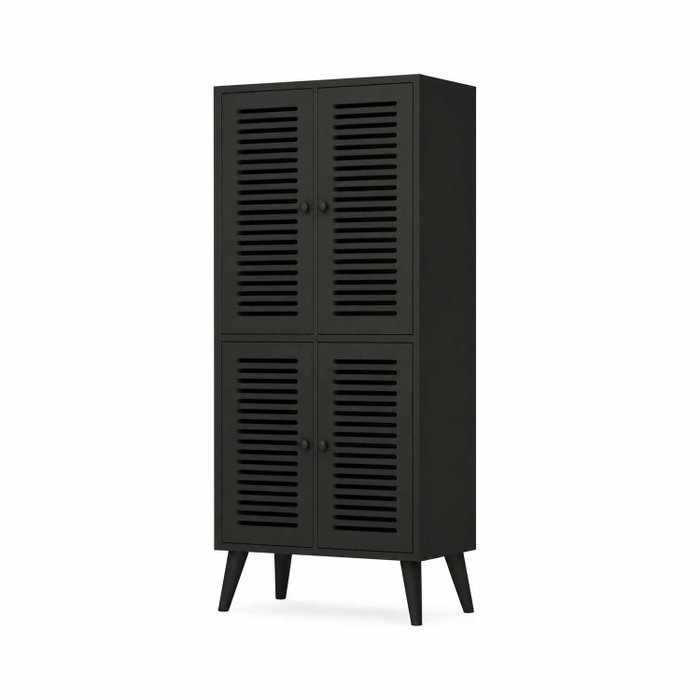 Hanah Home Armario Multiusos Deneb - Negro Hanah Home Armario Multiusos Deneb - Negro